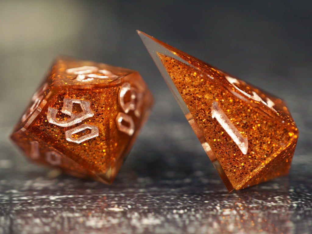 Goblin's Hideout - Handmade Resin Dice Set