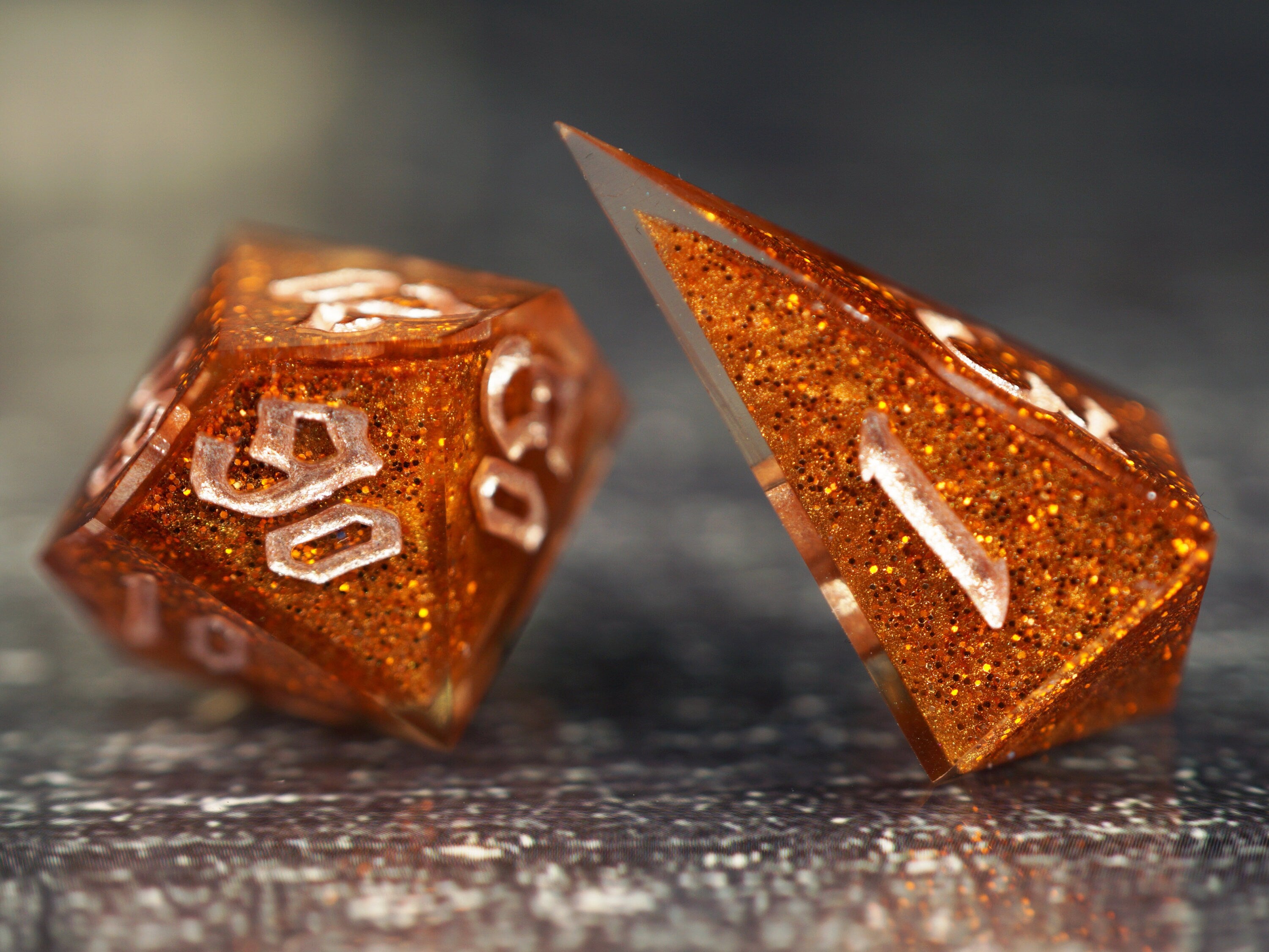 Goblin's Hideout - Handmade Resin Dice Set