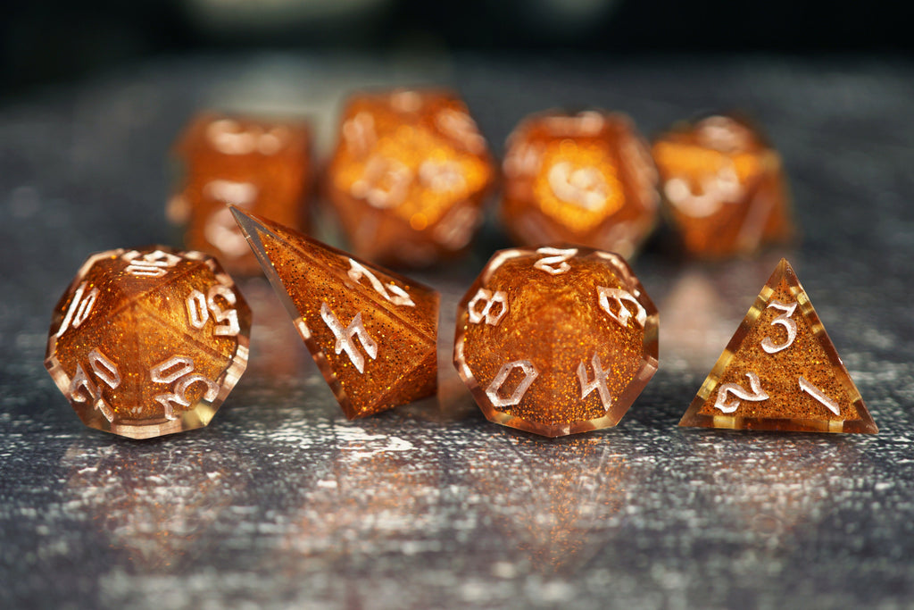 Goblin's Hideout - Handmade Resin Dice Set