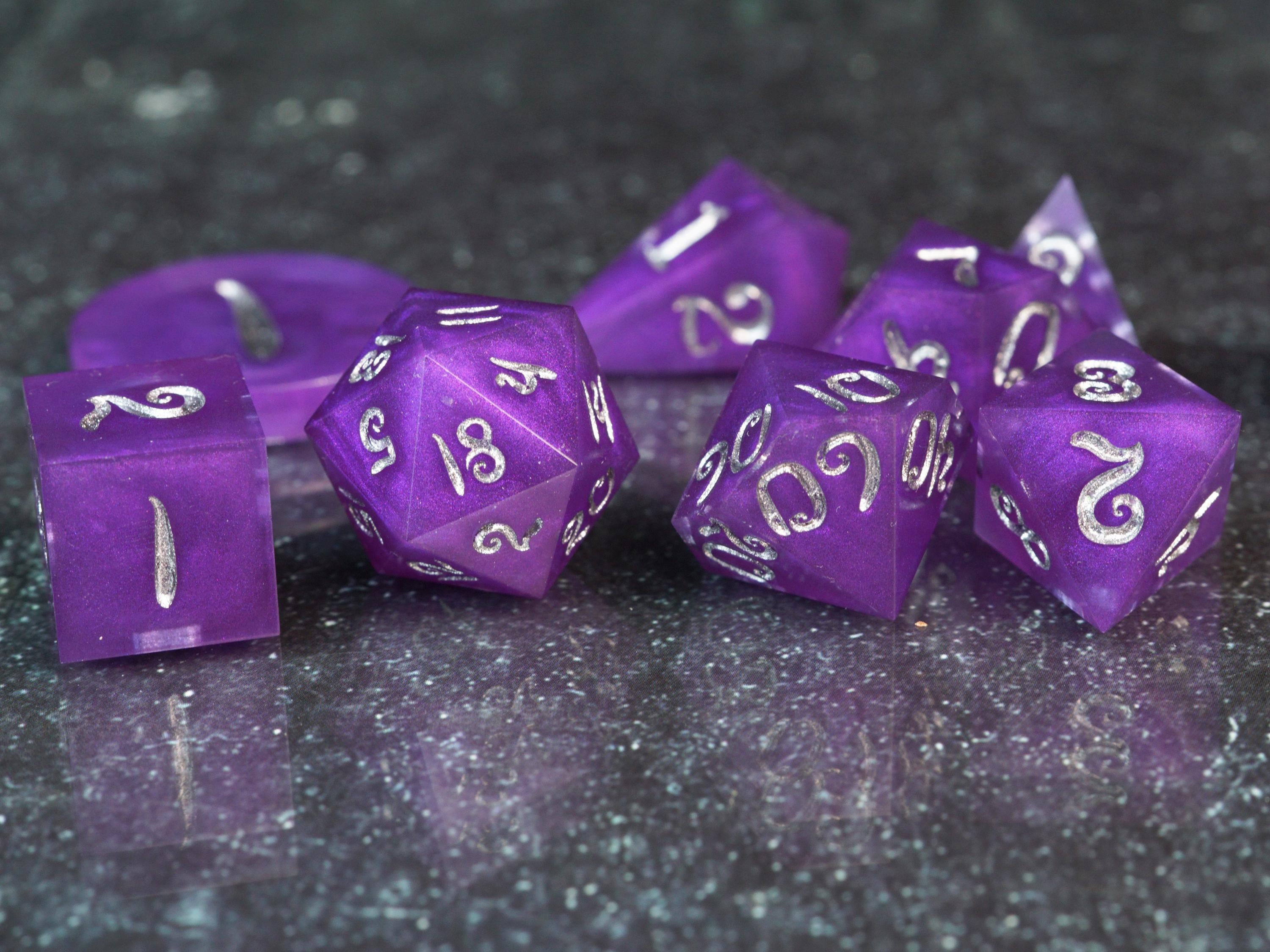 Arcane Gate - Handmade Resin Dice Set