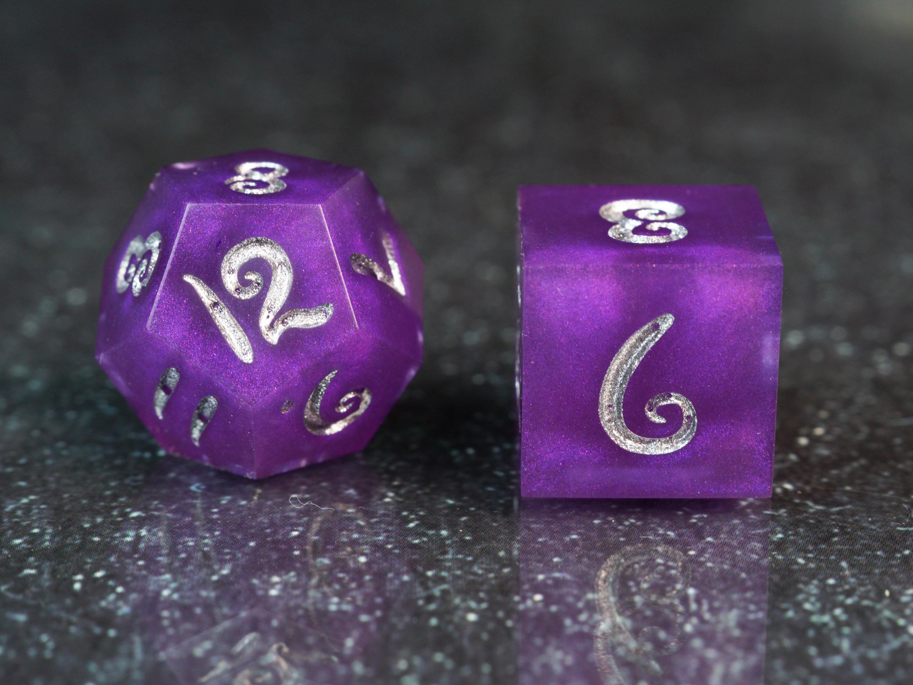 Arcane Gate - Handmade Resin Dice Set