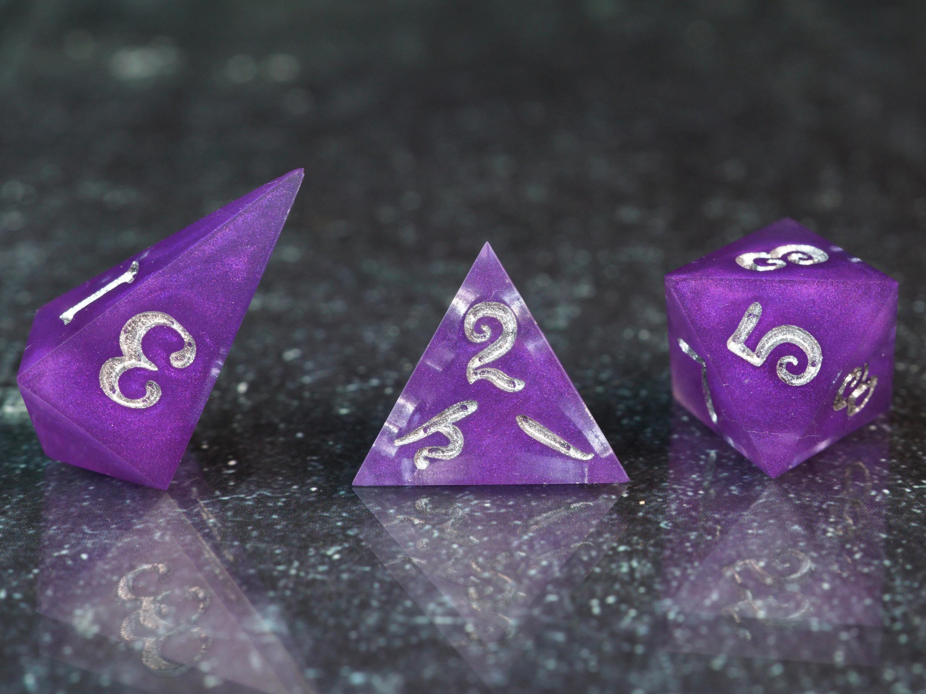 Arcane Gate - Handmade Resin Dice Set