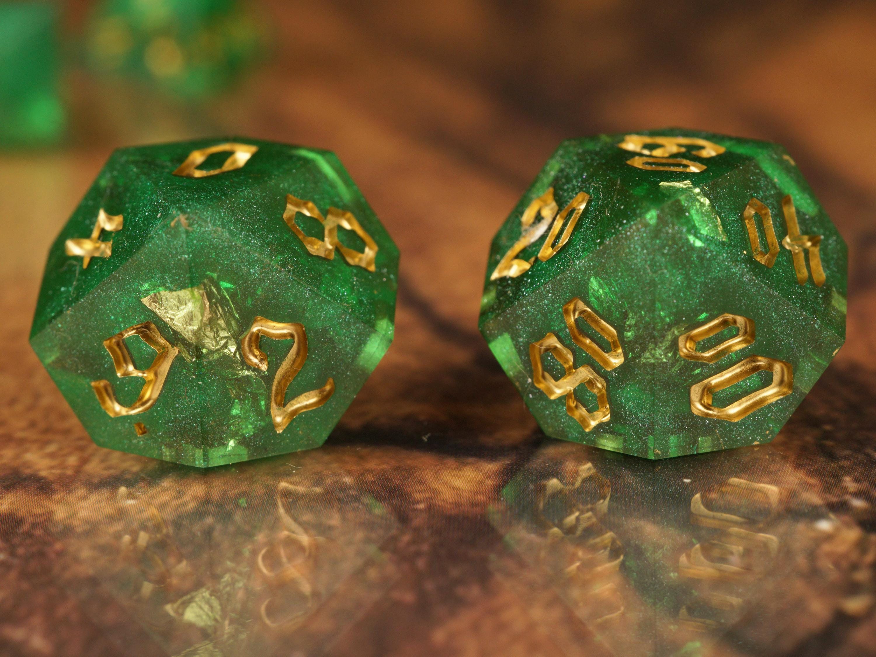 Tomb of Secrets - Handmade Resin Dice Set