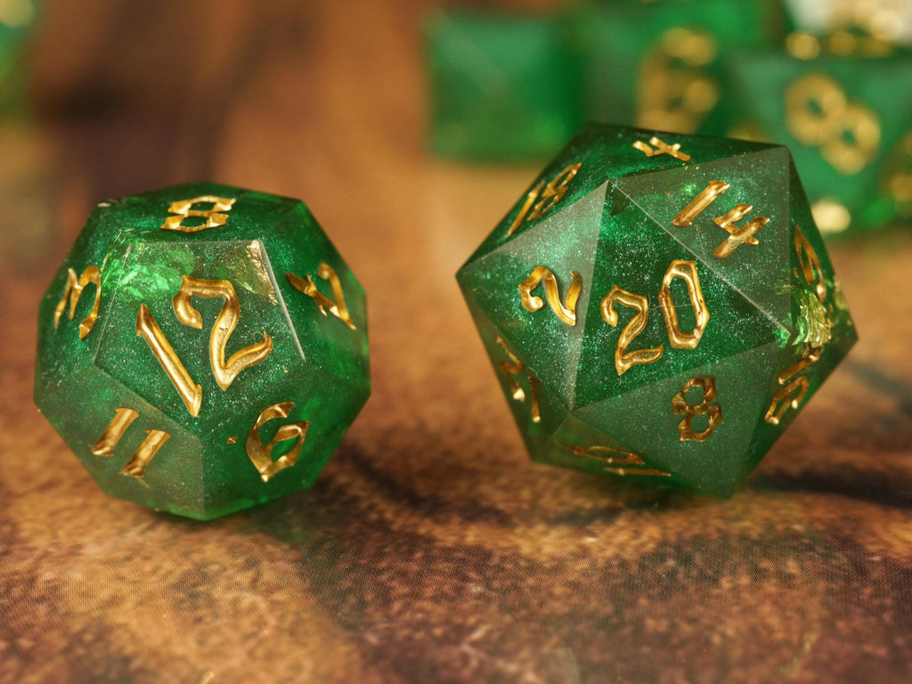 Tomb of Secrets - Handmade Resin Dice Set