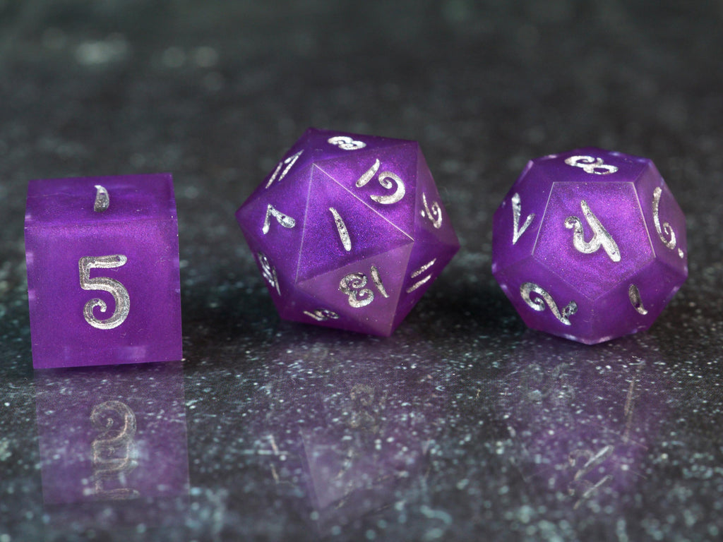 Arcane Gate - Handmade Resin Dice Set