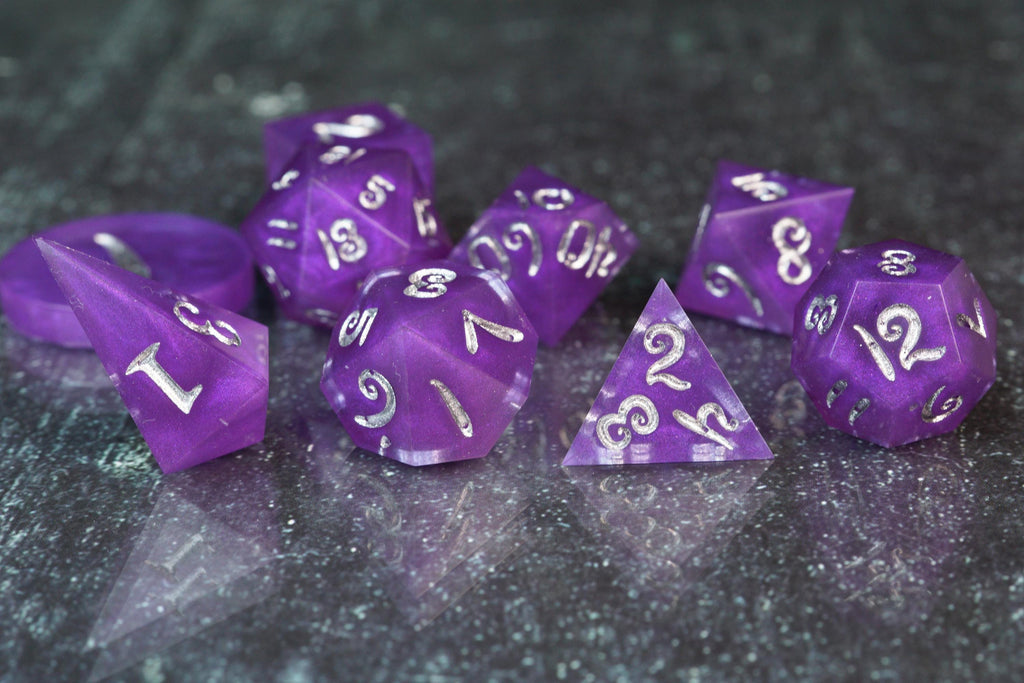 Arcane Gate - Handmade Resin Dice Set
