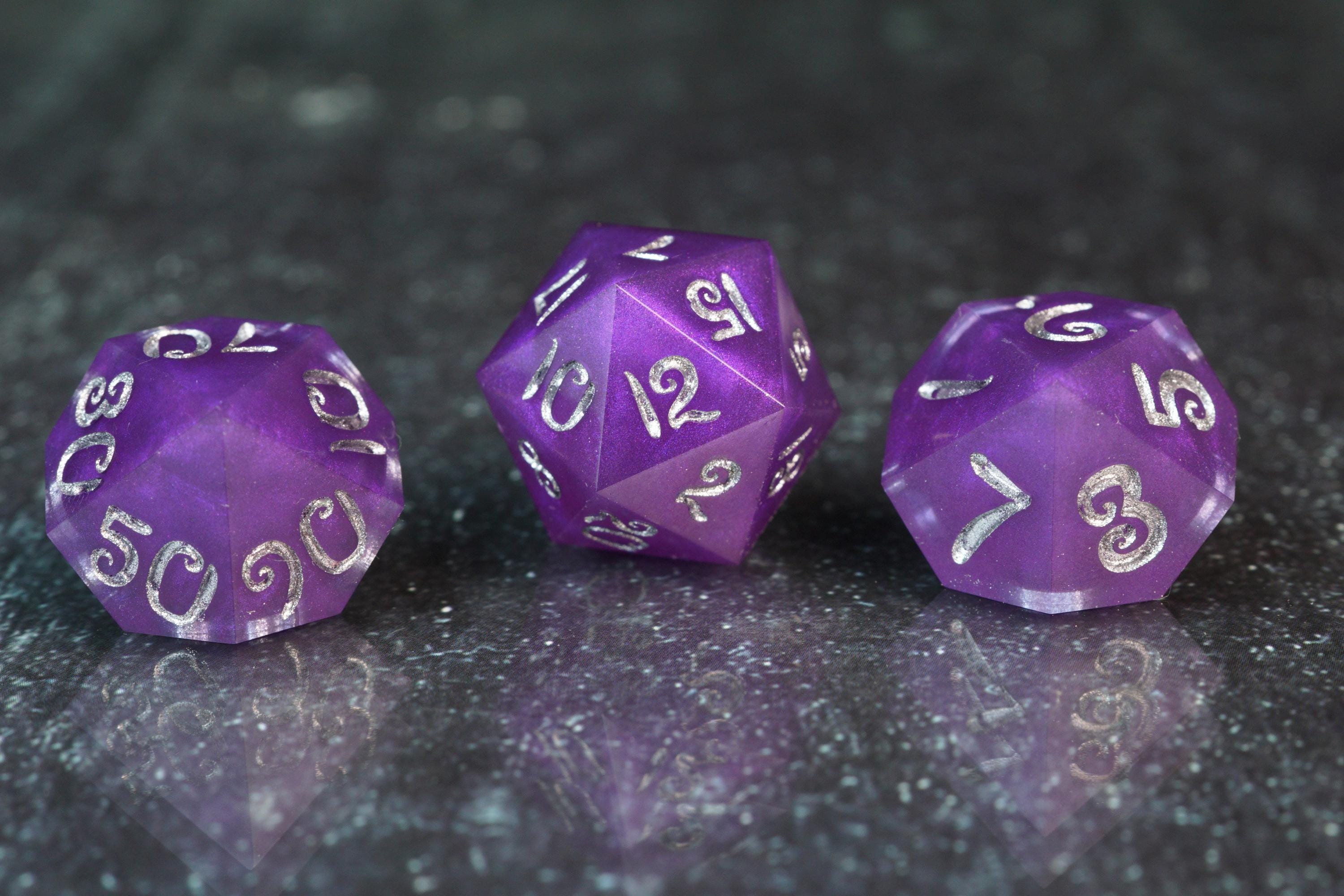 Arcane Gate - Handmade Resin Dice Set