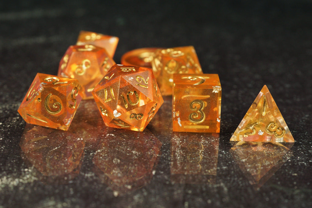 Yellowstone - Handmade Resin Dice Set