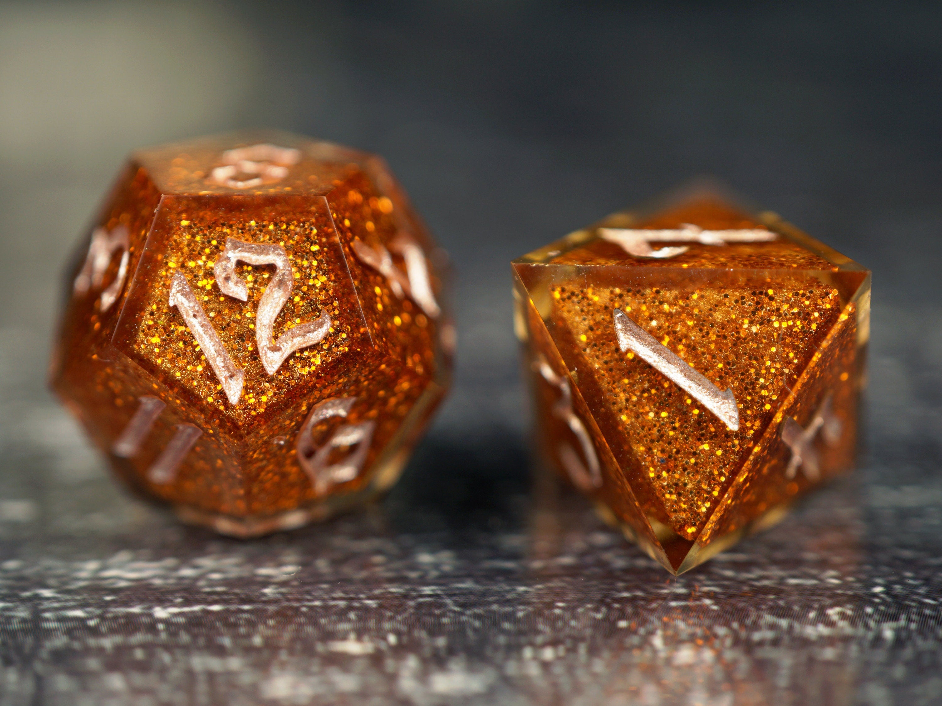 Goblin's Hideout - Handmade Resin Dice Set