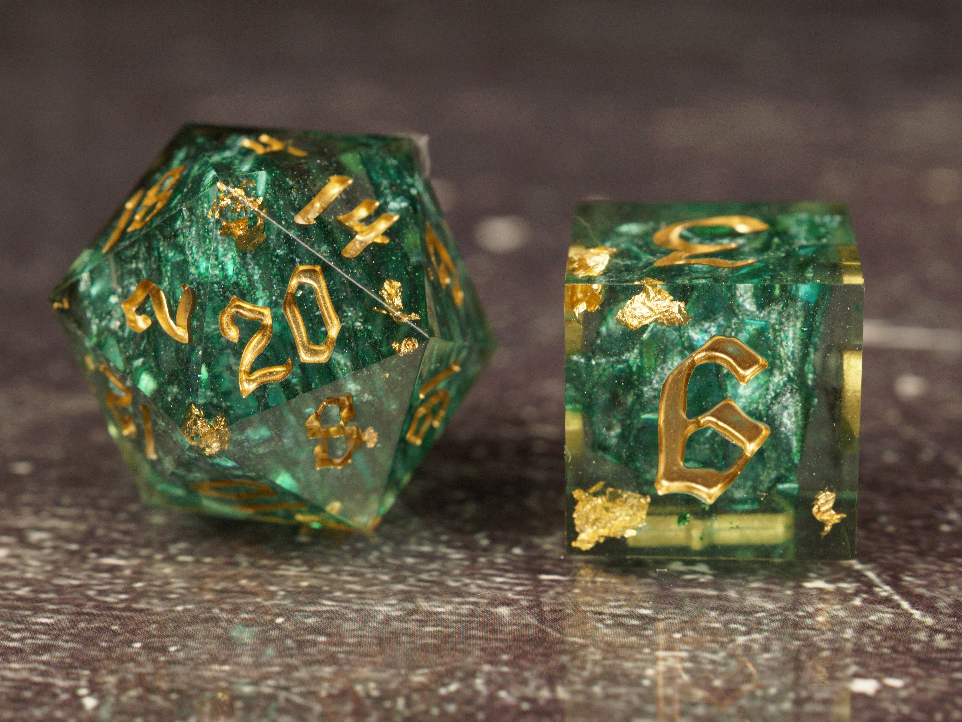 Vhagar - Limited Edition - Handmade Resin Dice Set