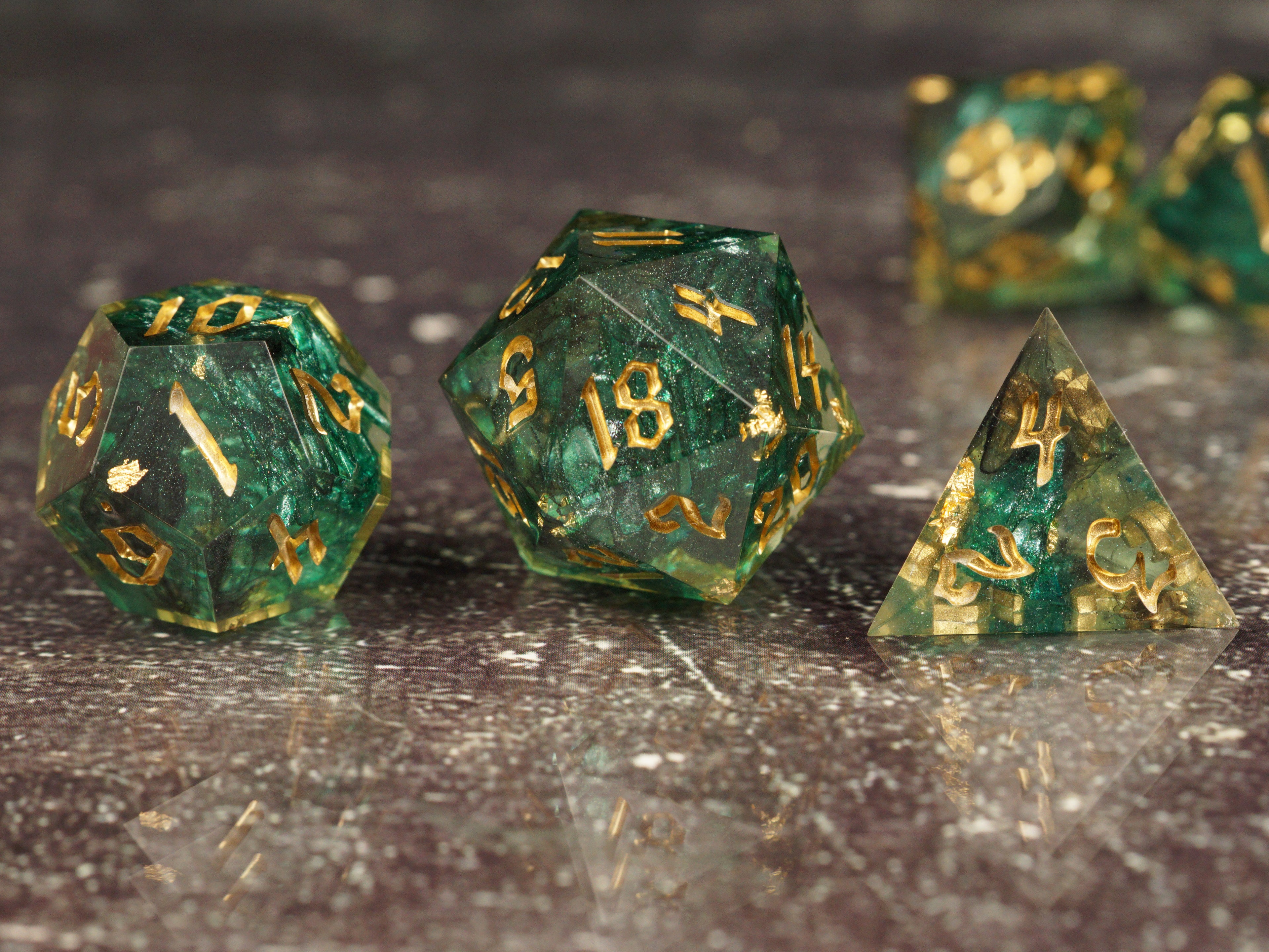 Vhagar - Limited Edition - Handmade Resin Dice Set