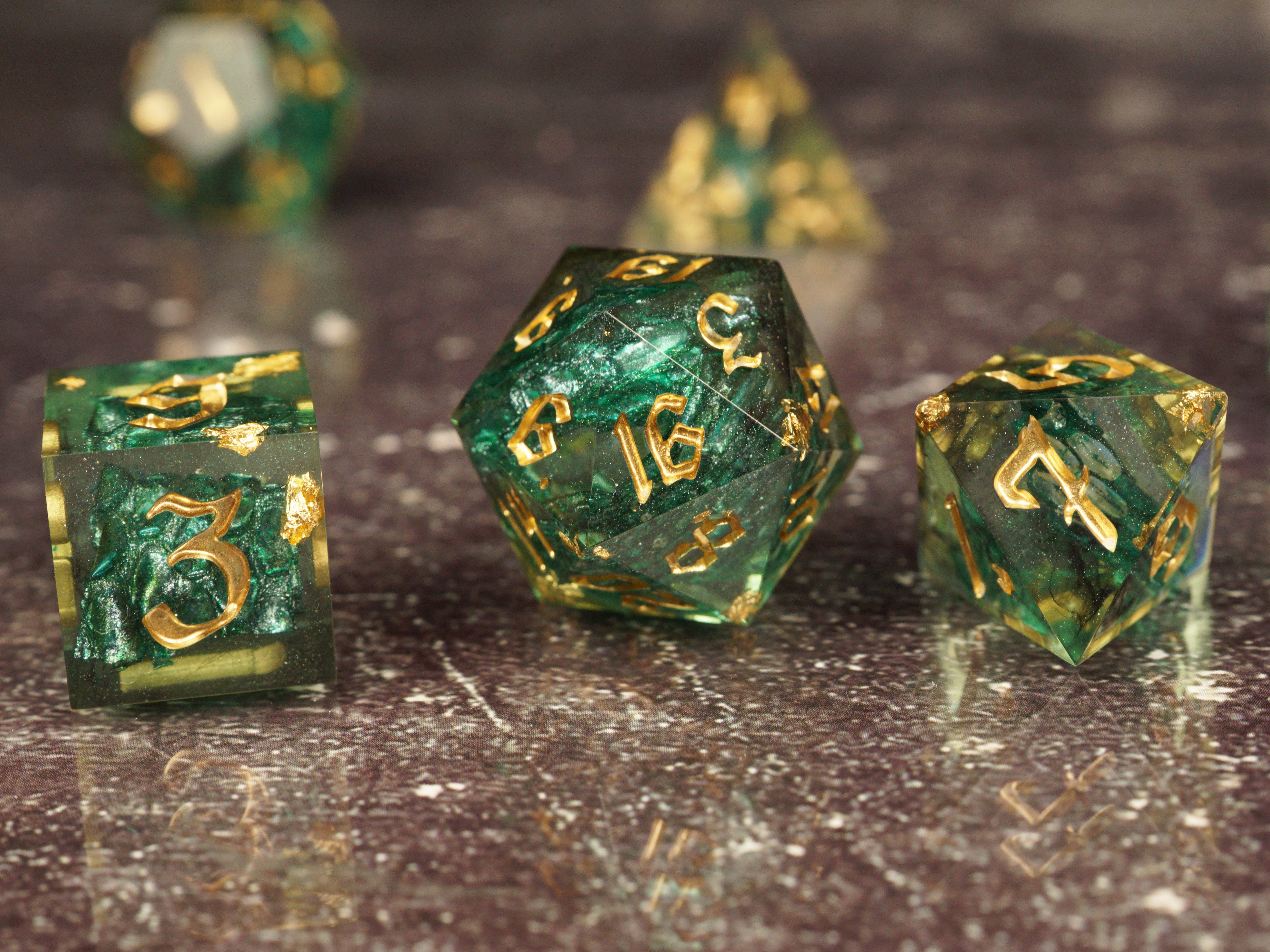 Vhagar - Limited Edition - Handmade Resin Dice Set