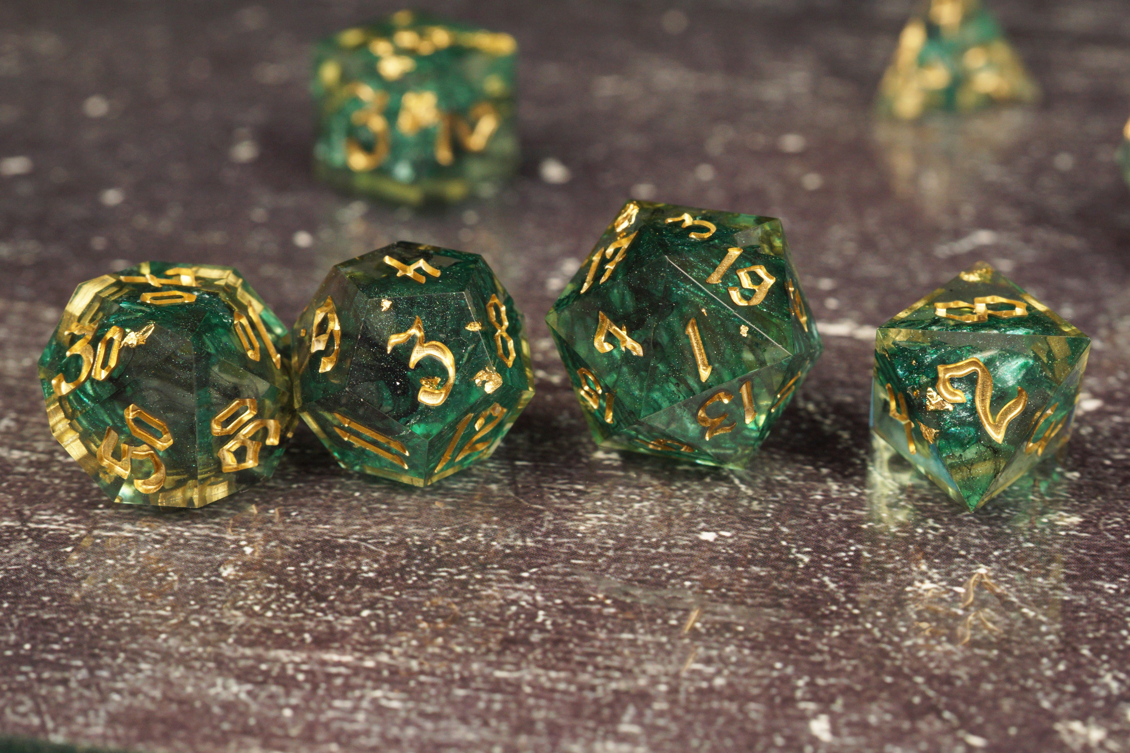 Vhagar - Limited Edition - Handmade Resin Dice Set