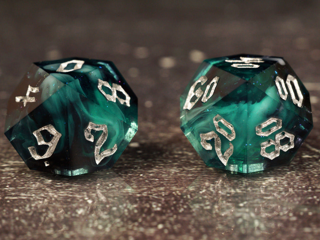 Hunter's Game - Handmade Resin Dice Set