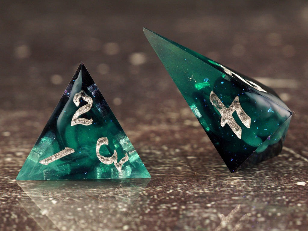 Hunter's Game - Handmade Resin Dice Set