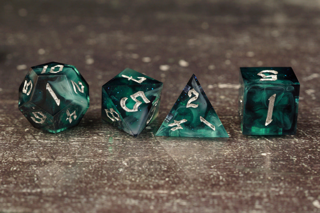 Hunter's Game - Handmade Resin Dice Set