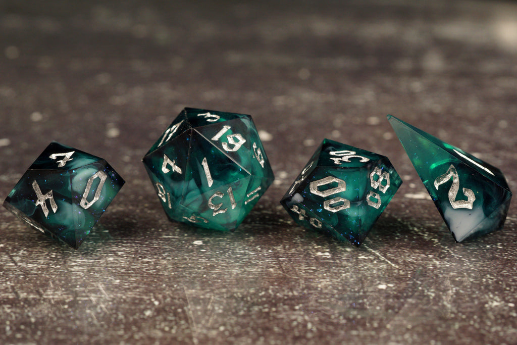 Hunter's Game - Handmade Resin Dice Set