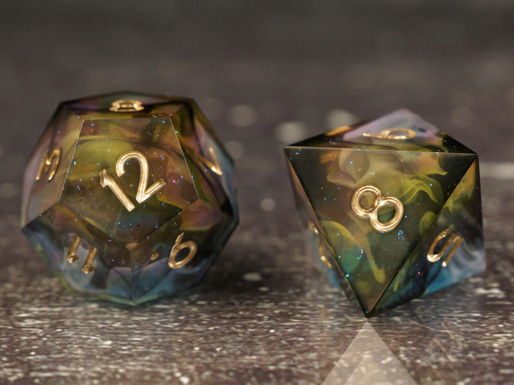 Alchemist’s Grove - Handmade Resin Dice Set