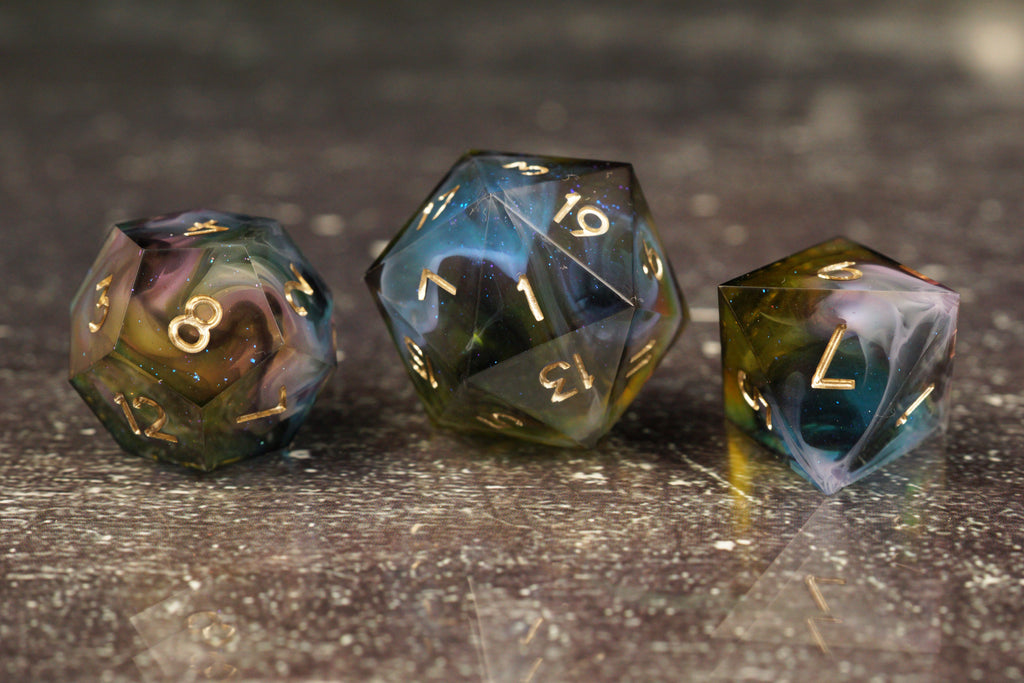 Alchemist’s Grove - Handmade Resin Dice Set