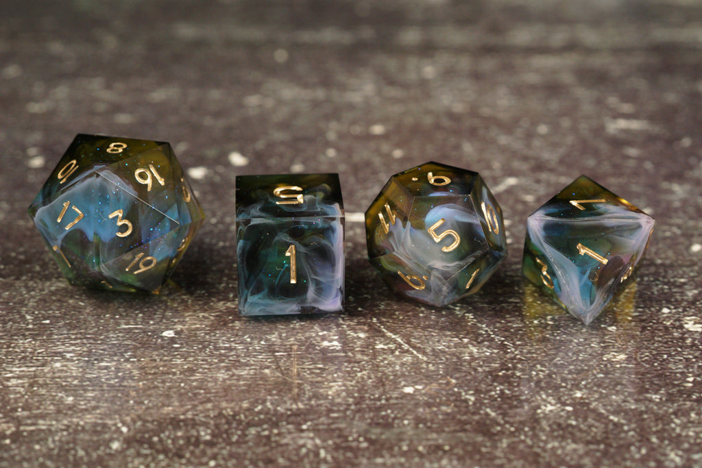 Alchemist’s Grove - Handmade Resin Dice Set