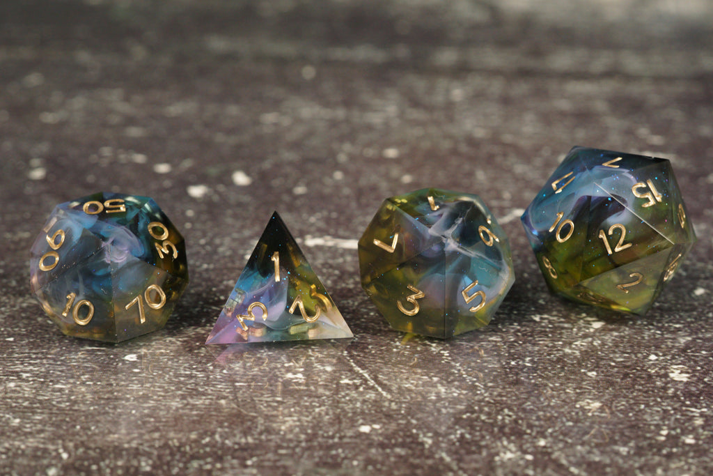Alchemist’s Grove - Handmade Resin Dice Set
