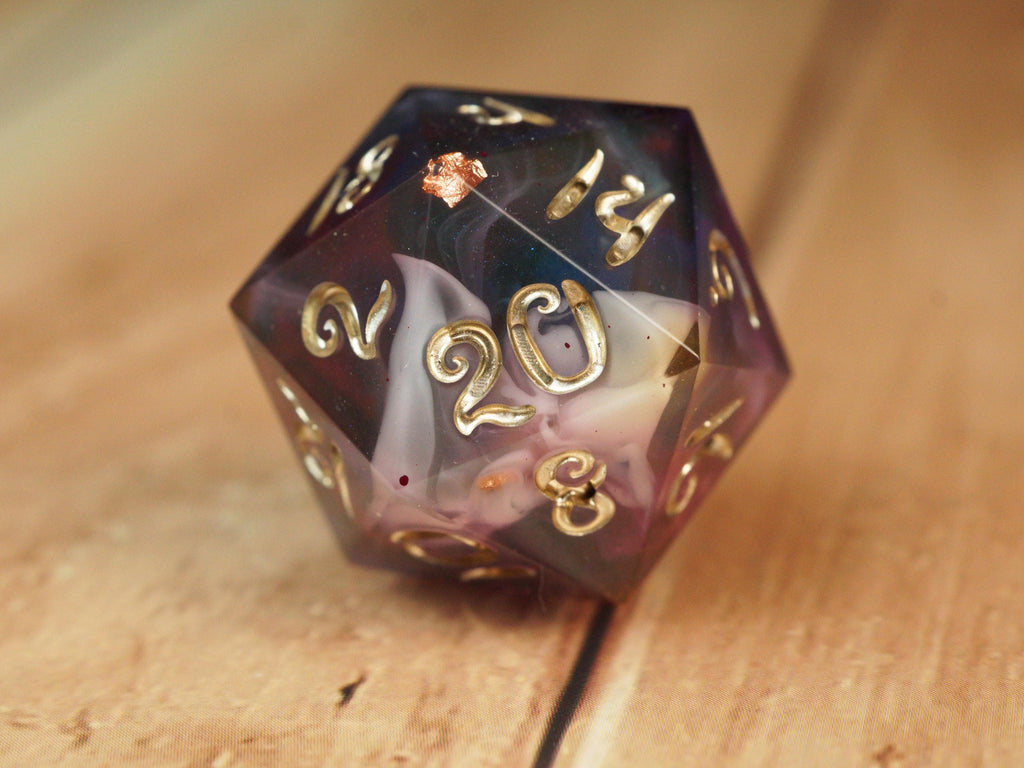 Witch's Sight - Handmade Resin Dice Set