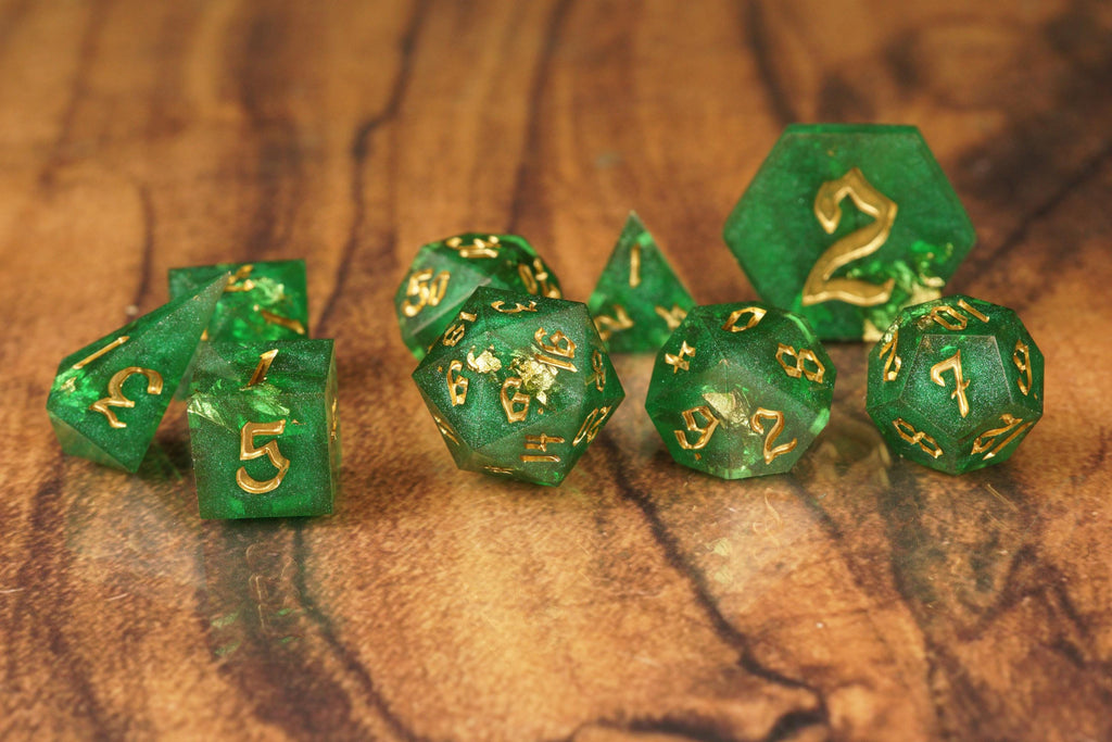 Tomb of Secrets - Handmade Resin Dice Set