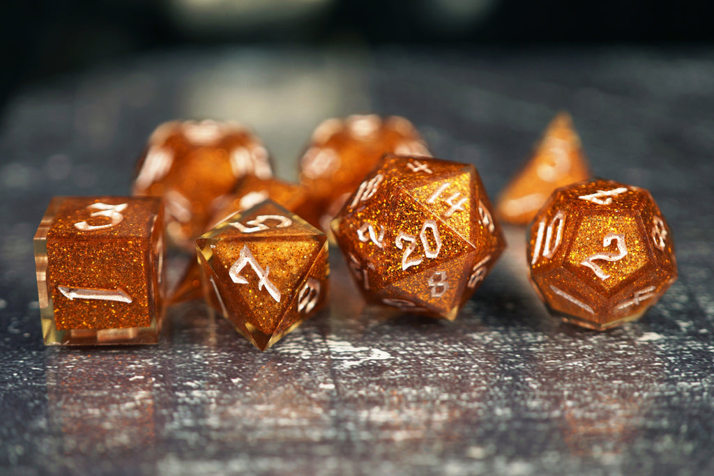 Goblin's Hideout - Handmade Resin Dice Set