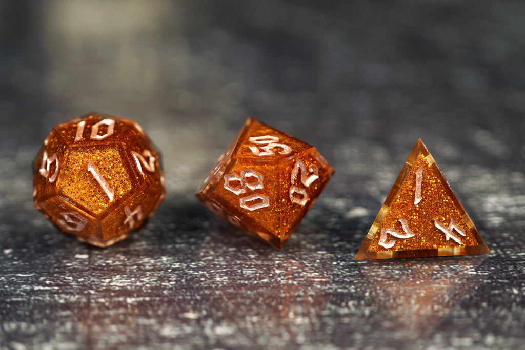 Goblin's Hideout - Handmade Resin Dice Set