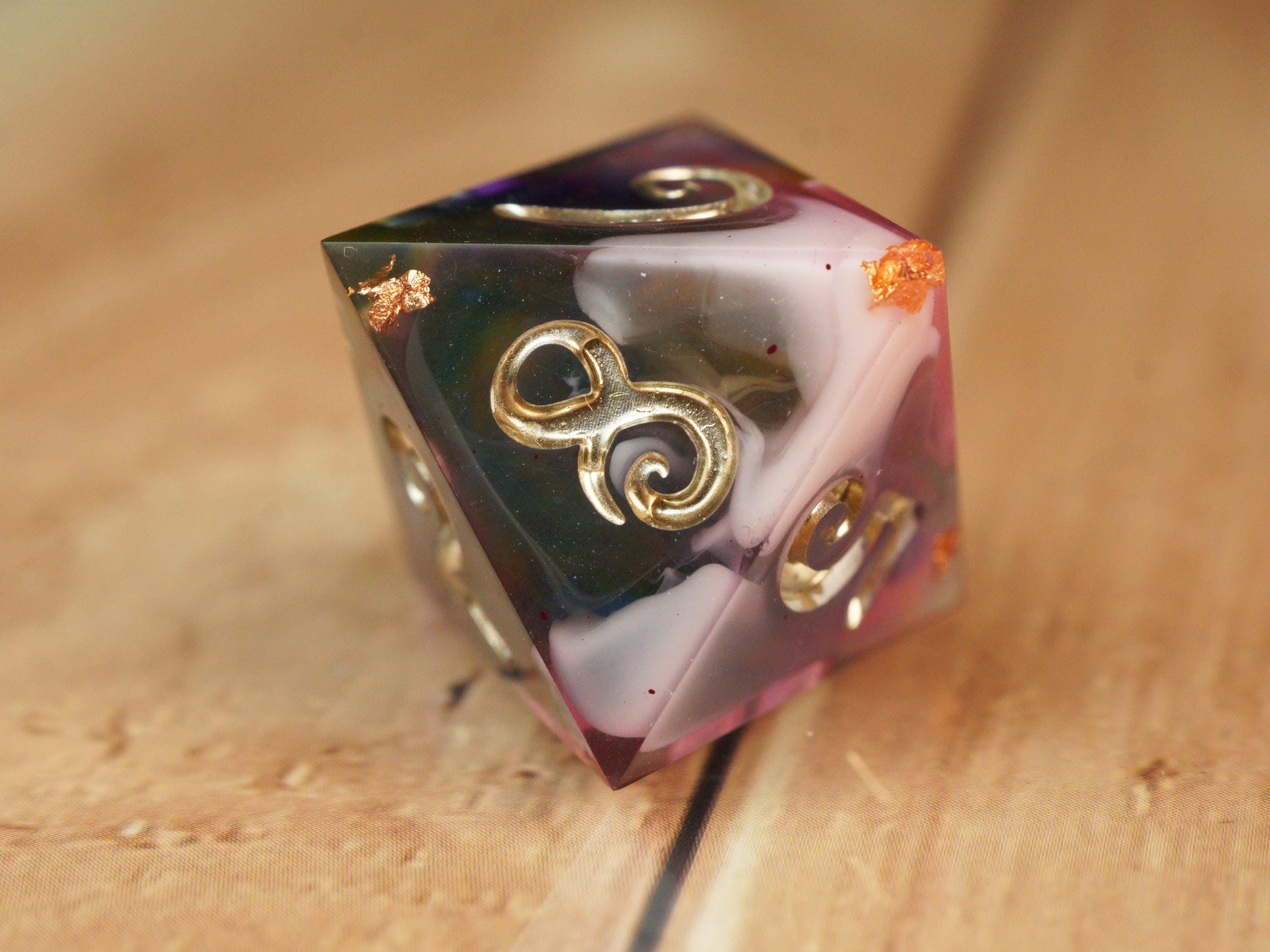 Witch's Sight - Handmade Resin Dice Set