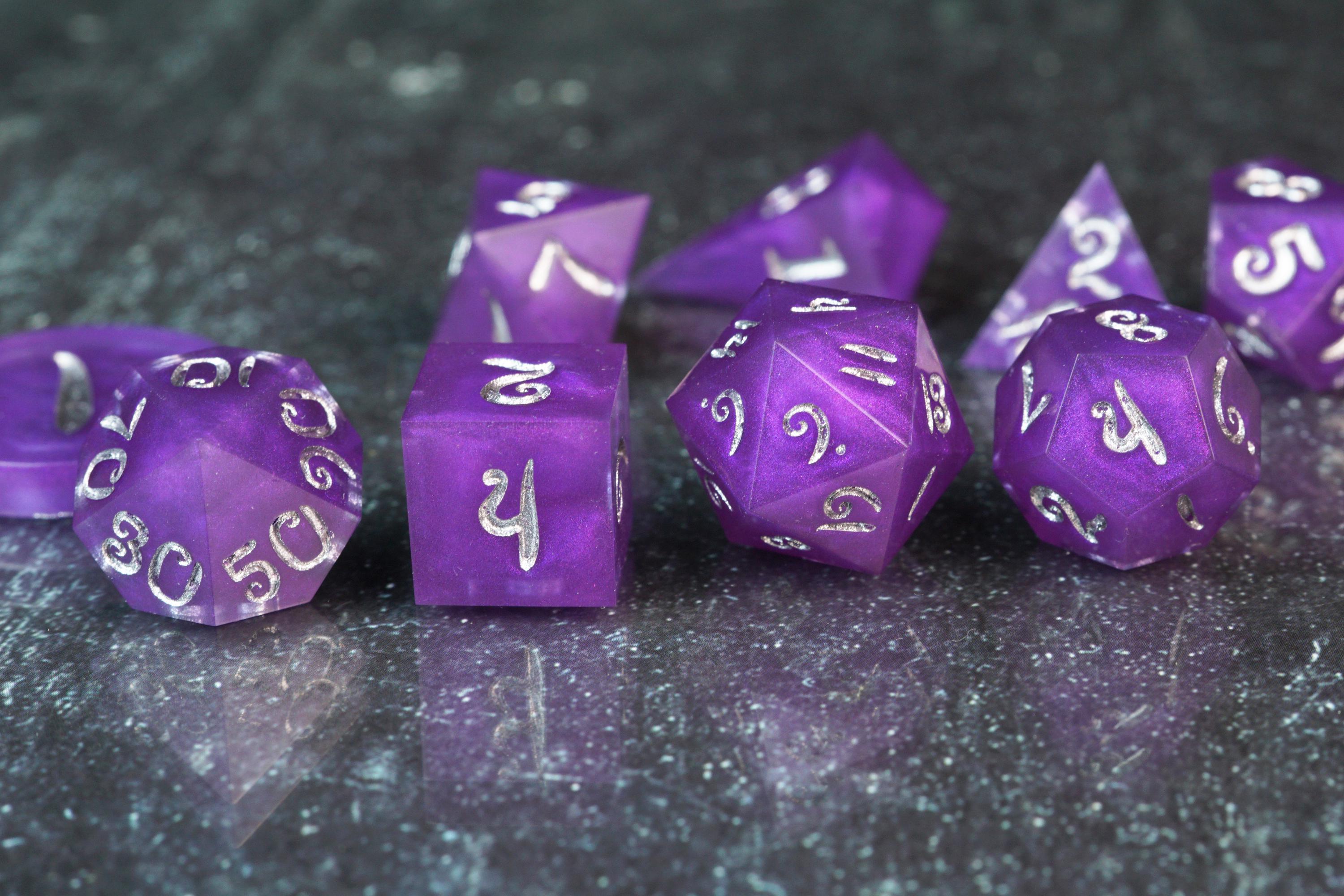 Arcane Gate - Handmade Resin Dice Set